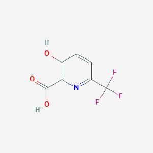 3-Hydroxy-6-(trifluoromethyl)pyridine-2-carboxylic acid