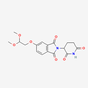 5-(2,2-Dimethoxyethoxy)-2-(2,6-dioxo-3-piperidyl)isoindoline-1,3-dione