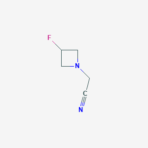 2-(3-Fluoroazetidin-1-yl)acetonitrile