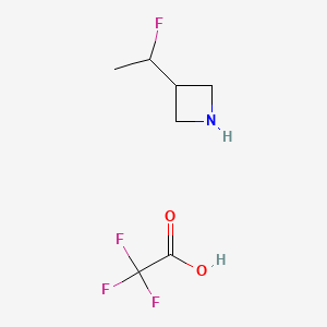 3-(1-Fluoroethyl)azetidine;2,2,2-trifluoroacetic acid