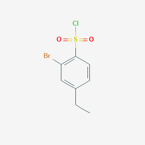 2-Bromo-4-ethylbenzenesulfonyl chloride