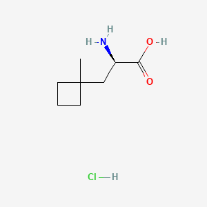 (2R)-2-amino-3-(1-methylcyclobutyl)propanoic acid;hydrochloride