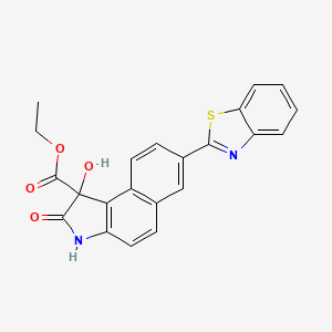 molecular formula C22H16N2O4S B13911604 Btnpo 