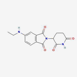 2-(2,6-Dioxo-3-piperidyl)-5-(ethylamino)isoindoline-1,3-dione