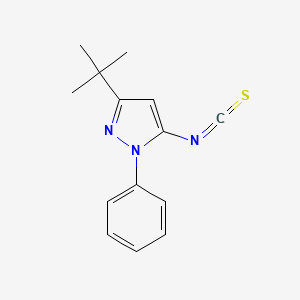 3-tert-Butyl-5-isothiocyanato-1-phenyl-1H-pyrazole