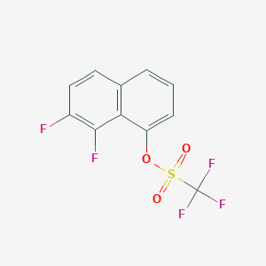 (7,8-Difluoro-1-naphthyl) trifluoromethanesulfonate