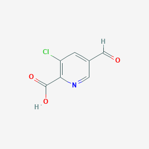 3-Chloro-5-formylpyridine-2-carboxylic acid