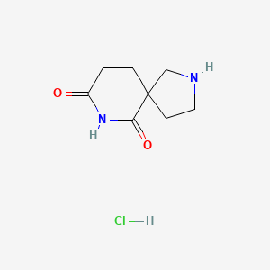 2,7-Diazaspiro[4.5]decane-6,8-dione hydrochloride