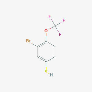 3-Bromo-4-trifluoromethoxybenzenethiol