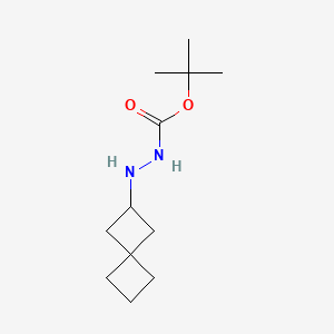 tert-butyl N-(spiro[3.3]heptan-2-ylamino)carbamate