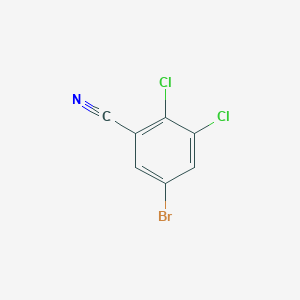 molecular formula C7H2BrCl2N B13911938 5-Bromo-2,3-dichlorobenzonitrile 