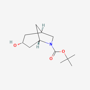 Tert-butyl endo-3-hydroxy-6-azabicyclo[3.2.1]octane-6-carboxylate