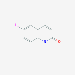 1,2-Dihydro-6-iodo-1-methylquinolin-2-one