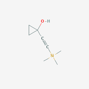 1-[(Trimethylsilyl)ethynyl]cyclopropan-1-ol