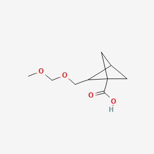 2-(Methoxymethoxymethyl)bicyclo[1.1.1]pentane-1-carboxylic acid