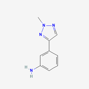 3-(2-Methyl-2H-1,2,3-triazol-4-yl)aniline