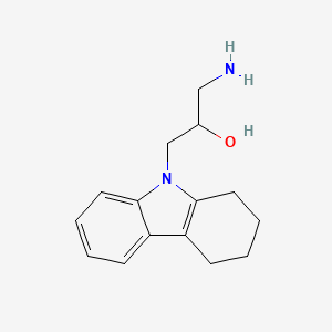 1-Amino-3-(1,2,3,4-tetrahydro-carbazol-9-yl)-propan-2-ol