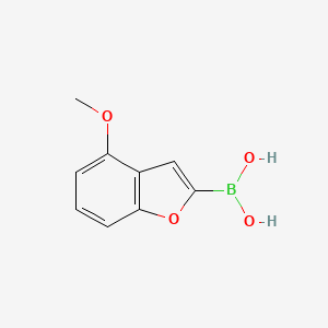 (4-Methoxy-1-benzofuran-2-yl)boronicacid