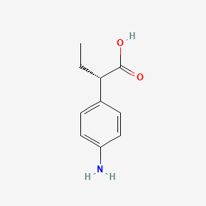 molecular formula C10H13NO2 B13912174 (S)-2-(4-Aminophenyl)butanoic Acid 