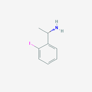 molecular formula C8H10IN B13912194 (S)-1-(2-Iodophenyl)ethanamine 