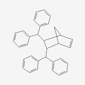 molecular formula C33H30 B13912243 5,6-Dibenzhydrylbicyclo[2.2.1]hept-2-ene 