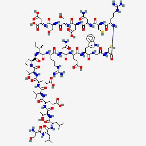 molecular formula C107H170N32O41S2 B13912293 M2e, human 