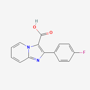 2-(4-Fluorophenyl)imidazo[1,2-a]pyridine-3-carboxylic acid