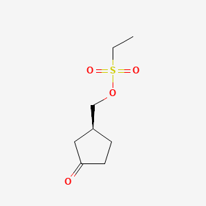 [(1S)-3-oxocyclopentyl]methyl ethanesulfonate