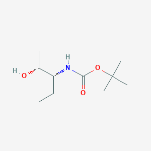 Tert-butyl N-[(1R,2R)-1-ethyl-2-hydroxy-propyl]carbamate