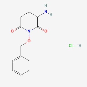 3-Amino-1-(benzyloxy)piperidine-2,6-dione hydrochloride