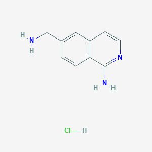 1-Amino-6-aminomethylisoquinoline hydrochloride