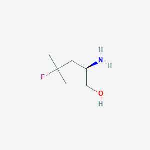 (2R)-2-amino-4-fluoro-4-methylpentan-1-ol