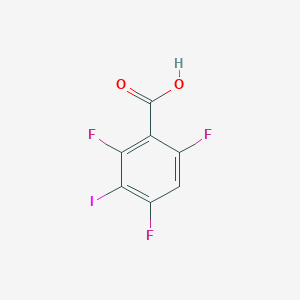 2,4,6-Trifluoro-3-iodobenzoic acid