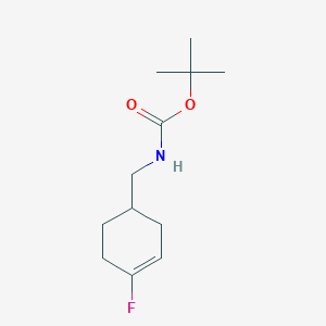 Tert-butyl ((4-fluorocyclohex-3-en-1-yl)methyl)carbamate