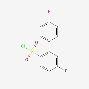 4',5-Difluoro-[1,1'-biphenyl]-2-sulfonyl chloride