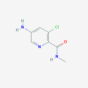 5-Amino-3-chloro-n-methyl-2-pyridinecarboxamide