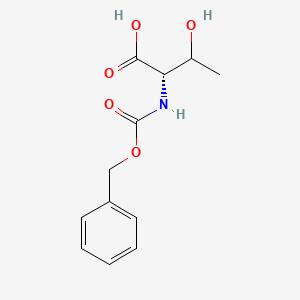 molecular formula C12H15NO5 B13912707 (2S)-3-hydroxy-2-(phenylmethoxycarbonylamino)butanoic acid 