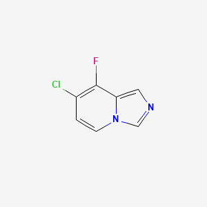 7-Chloro-8-fluoroimidazo[1,5-A]pyridine