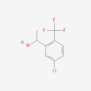 1-[5-Chloro-2-(trifluoromethyl)phenyl]ethanol