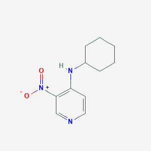 N-cyclohexyl-3-nitropyridin-4-amine