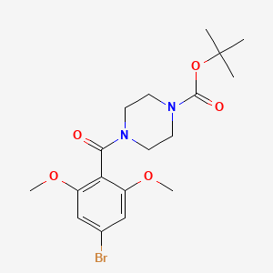 tert-Butyl 4-(4-bromo-2,6-dimethoxybenzoyl)piperazine-1-carboxylate