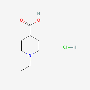 molecular formula C8H16ClNO2 B1391286 1-乙基哌啶-4-羧酸盐酸盐 CAS No. 193537-75-6