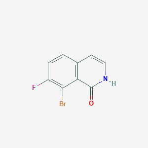 8-Bromo-7-fluoroisoquinolin-1-ol