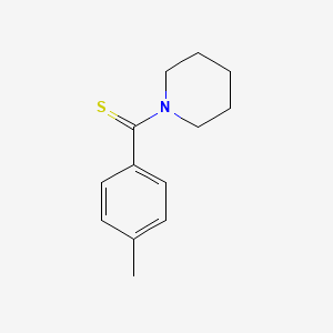 1-(4-Methylbenzenecarbothioyl)piperidine