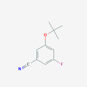 3-(Tert-butoxy)-5-fluorobenzonitrile