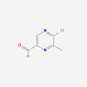 5-Chloro-6-methylpyrazine-2-carbaldehyde