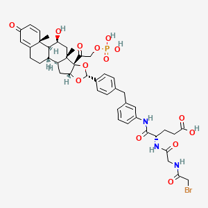 Glucocorticoid receptor agonist-1 phosphate Gly-Glu-Br