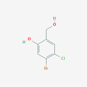 5-Bromo-4-chloro-2-(hydroxymethyl)phenol