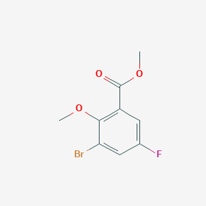 Methyl 3-bromo-5-fluoro-2-methoxybenzoate