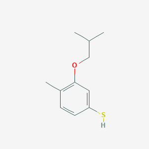 3-iso-Butoxy-4-methylthiophenol